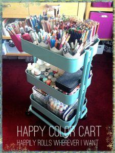 Ikea Raskog Color Cart