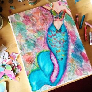 Mermaid Canvas Art