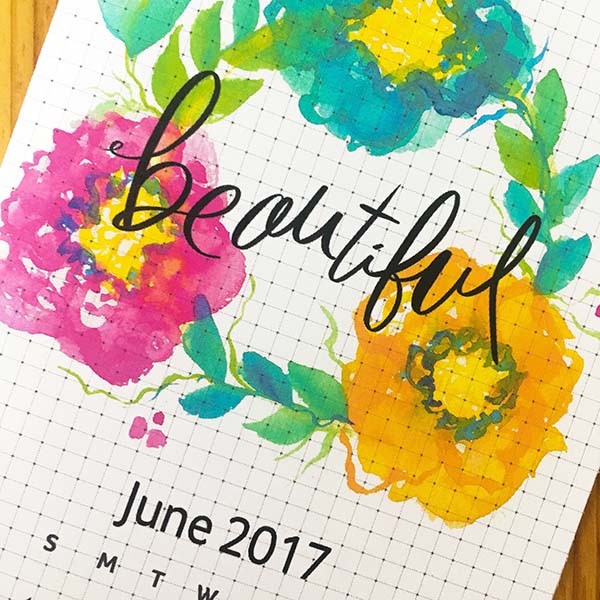 Life is Beautiful June Planner