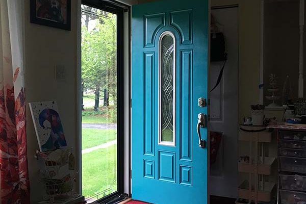 Thai Teal Door