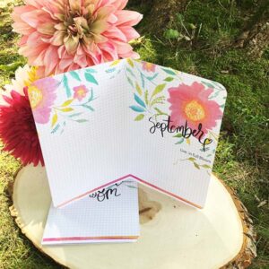 Free Download: Live in Full Bloom Planner Page - Indigojade Creative