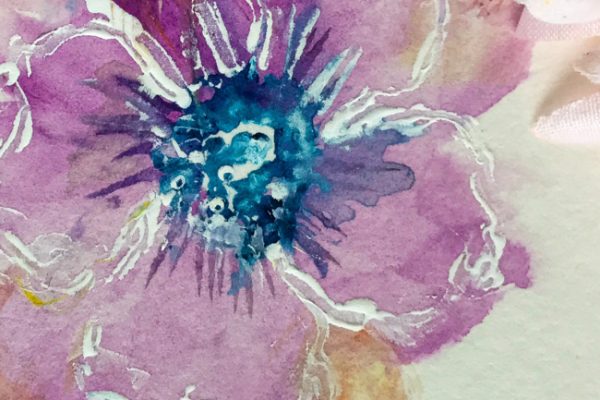 This close up of one of my paintings is mesmerizing. Yes?