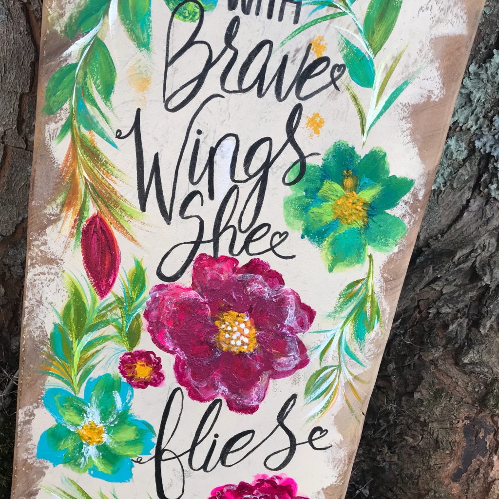 Brave Wings Painting