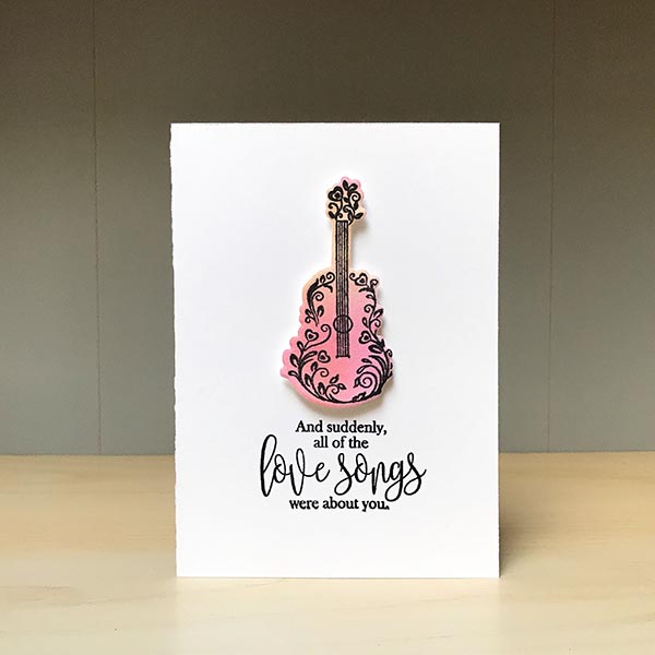 Gina K Designs Love Songs Card
