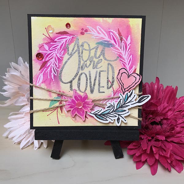 You are Loved Easel Card