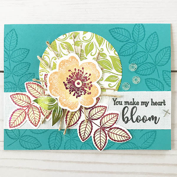 My Heart Blooms Card