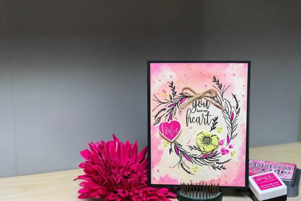 You Are My Heart Card Design