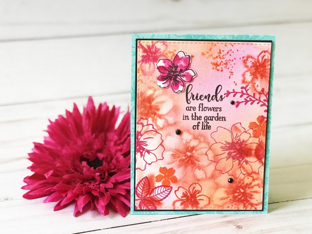 Friends are Flowers Card Tutorial