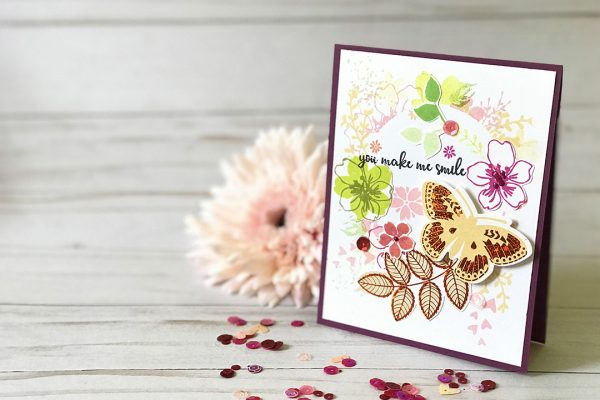 You Make Me Smile Card Tutorial