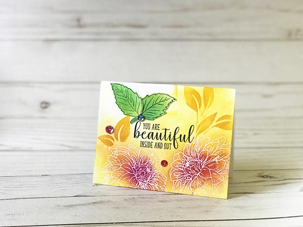 Beautiful Floral Card