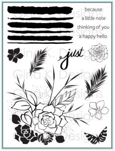 Just a little Stamp Set with Gina K Designs