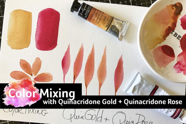 Quinacridone Gold and Rose