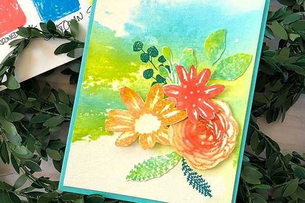 Watercolor Florals that are Bright + Popping with Color