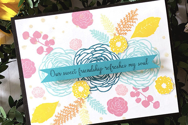 Stamping Floral Bouquets