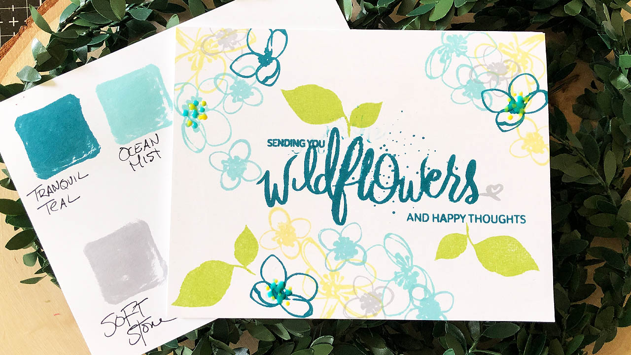Sending Wildflowers Card