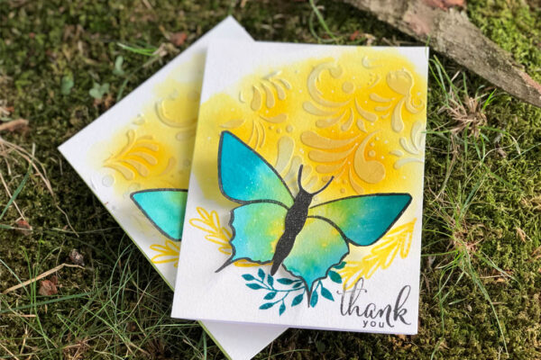 Creating cards with Pastillage from Gina K Designs