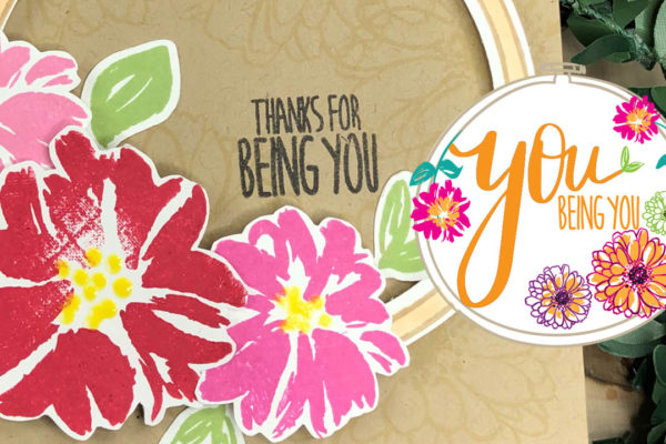 The You Being You Stamp Set with Gina K Designs