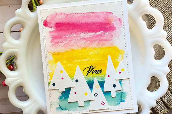 Peace Watercolor Card