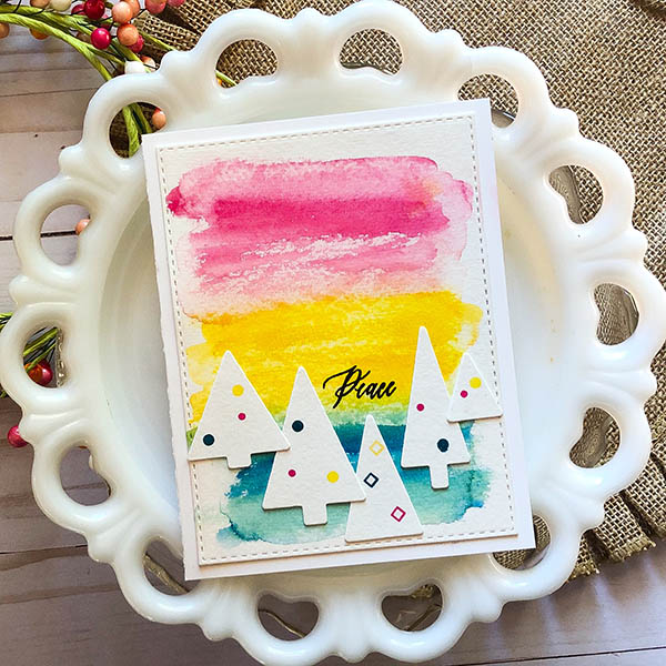 Peace Watercolor Card