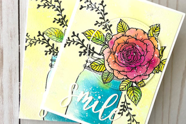 Santana Rose stamp set