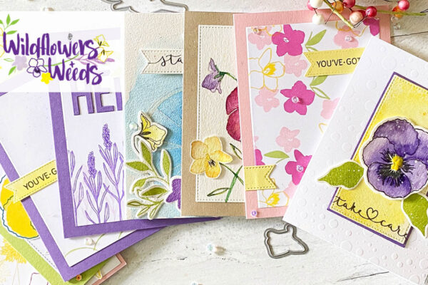 card inspiration using the wildflowers and weeds stamp set