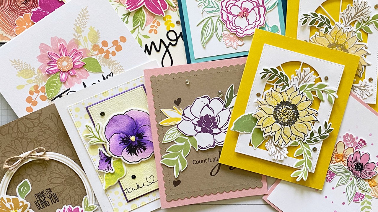 Cards with Florals