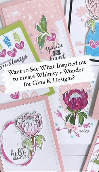 What inspired a stamp set