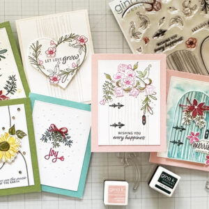 Secret Garden Card Samples